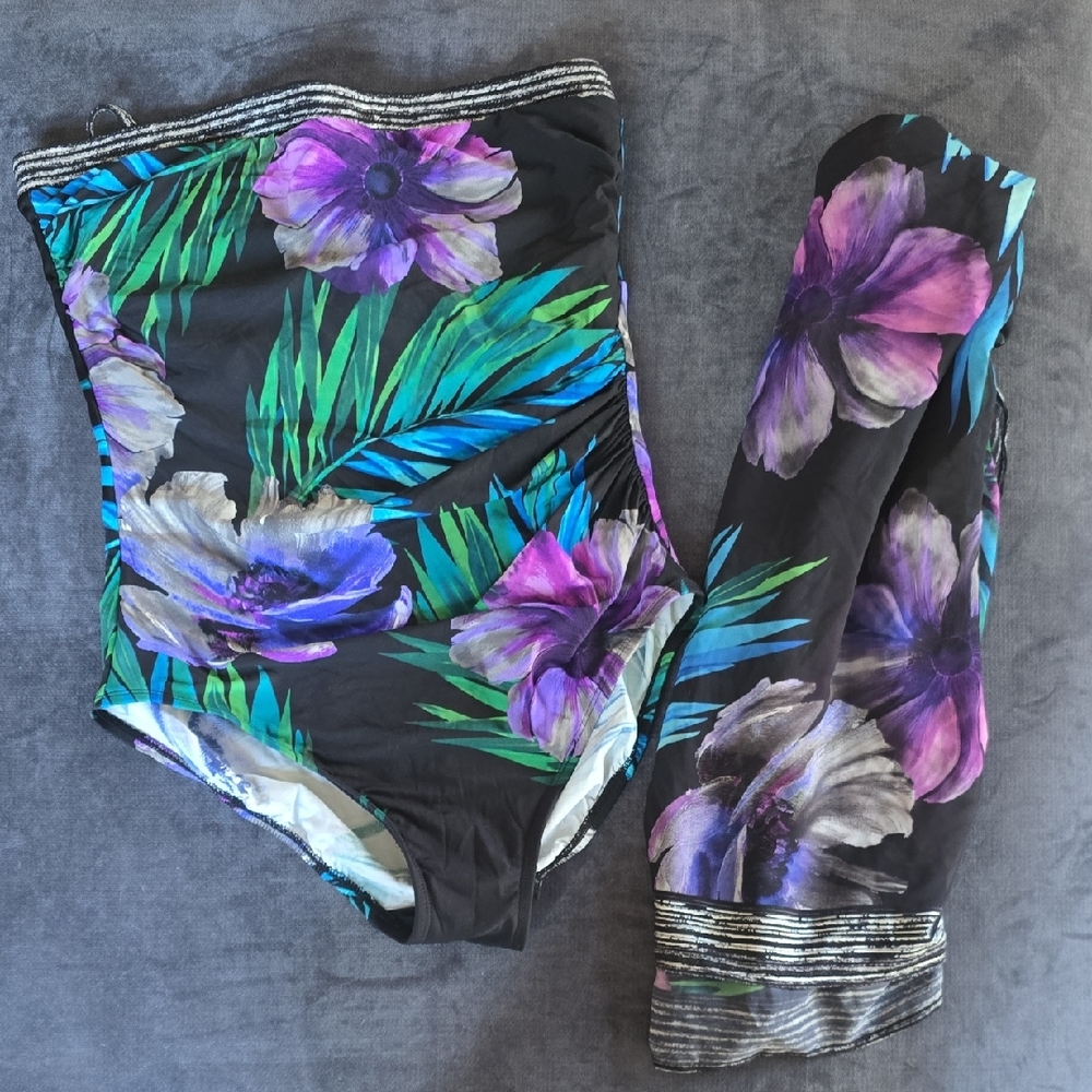 Miraclesuit Black Swimsuit with Branded Tag